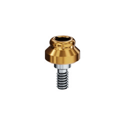 LOCATOR Abutment for Zimmer Biomet Swissplus Implants, 4.8mm Dia, 2.0mm Cuff Height