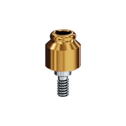 LOCATOR Abutment for Zimmer Biomet Swissplus Implants, 4.8mm Dia, 4.0mm Cuff Height