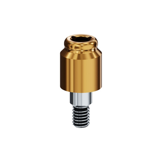 LOCATOR Abutment for Southern ITC 3.3, 4.1, 4.9 & 5.3 Implants, 4.8m Dia, 4.0mm Cuff Height