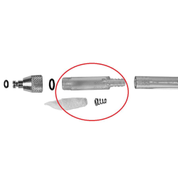Plastic Trap with Retainer Spring and Gauze