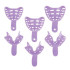 Edentulous Tray Aways® Disposable Impression Trays #5 Upper, Large - 12/bag
