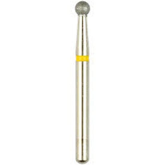 Hybrid Points® T&F Diamond Burs – FG, Extra Fine, Yellow, Round 1/Pkg