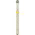 Hybrid Points® T&F Diamond Burs – FG, Extra Fine, Yellow, Round 1/Pkg
