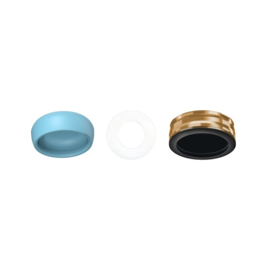LOCATOR FIXED Processing Package Blue Mid Arch for 5+ Implant Cases (1 Pack)
