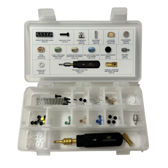 LOCATOR FIXED Processing Component Storage Organizer and Starter Kit
