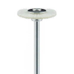 Polisher, Brush, Goat Hair, White, 16mm, HP