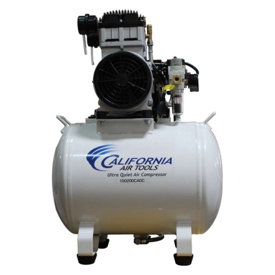 2.0 Hp Ultra Quiet, Ultra Dry & Oil-Free Air Compressor with Drying System and Automatic Drain Valve