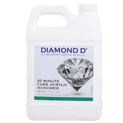 Diamond D® 20-Minute Liquid Monomer 8oz (0.25L)