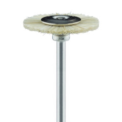 Polisher, Brush, Horse hair, White, 19mm, HP