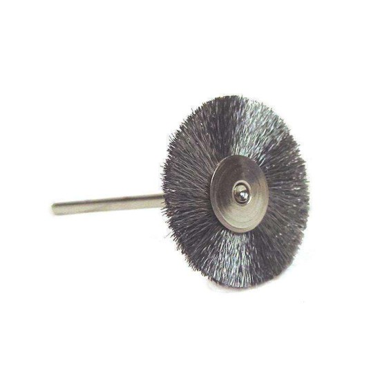 Mounted Wire Brush 1 inch 12/pk