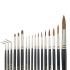 Red Sable Brush #4 Flat