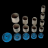 #4180 Casting Ring 1-3/4" O.D. x 1-9/16" high