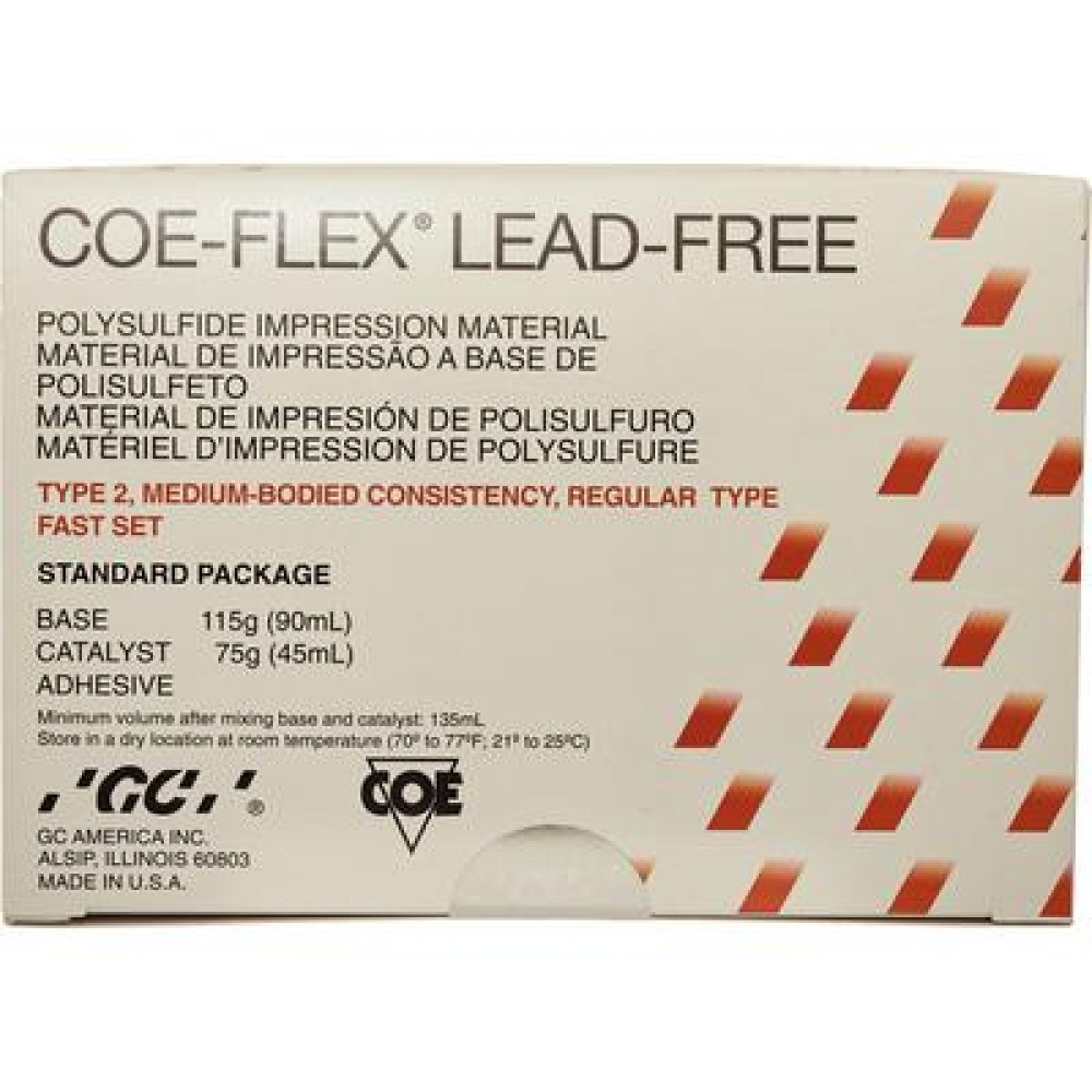 Impression Materials Coe Flex Leadfree Regular Body, Fast