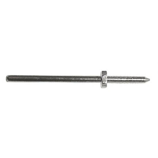 Mandrel, Spiral w/Hex Nut, 3/32" Shank - 12/pk