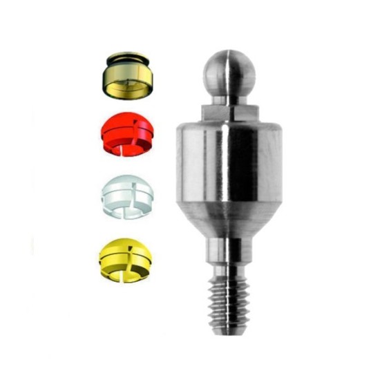 Clix Complete Ball Abutment Zimmer® TSV 3.5 x 4mm