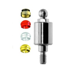 Clix Complete Ball Abutment Zimmer® TSV 4.5 x 5mm
