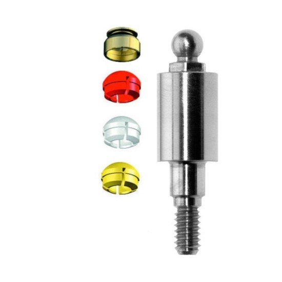 Clix Complete Ball Abutment Nobel Biocare® Tri-Lobe RP x 6mm