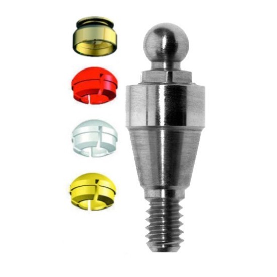 Clix Complete Ball Abutment Active/Conical RP x 2mm