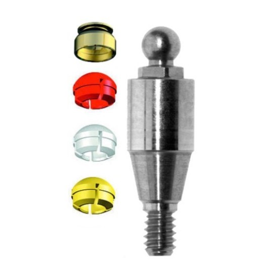 Clix Complete Ball Abutment Active/Conical RP x 4mm