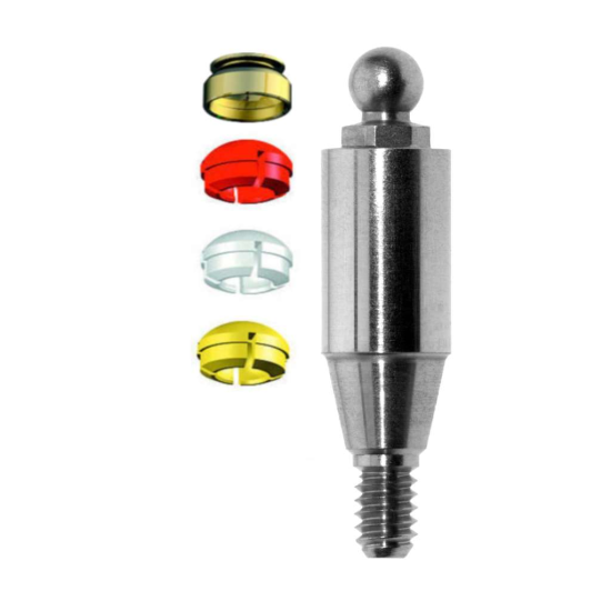 Clix Complete Ball Abutment Active/Conical RP x 6mm