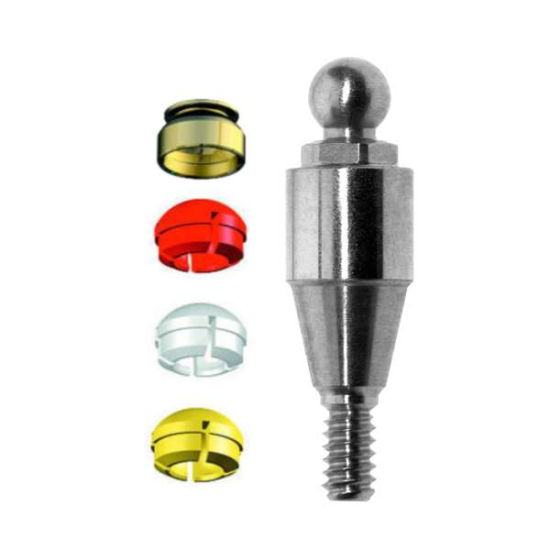 Clix Complete Ball Abutment Astra® Aqua 3.5/4 x 4mm