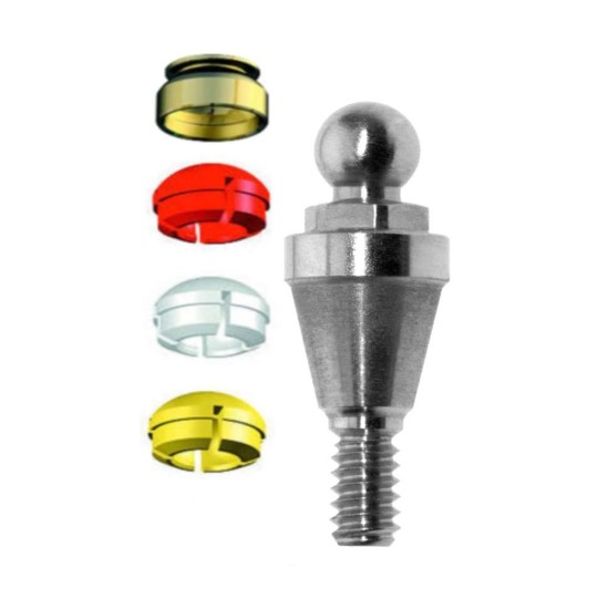 Clix Complete Ball Abutment Active/Conical NP x 1mm