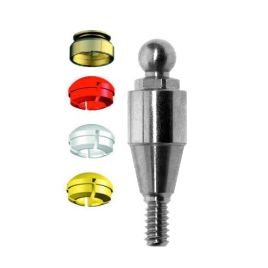 Clix Complete Ball Abutment Active/Conical NP x 3mm