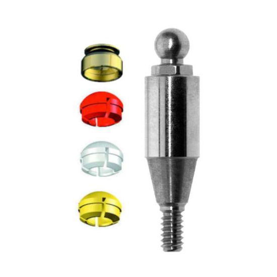 Clix Complete Ball Abutment Active/Conical NP x 6mm