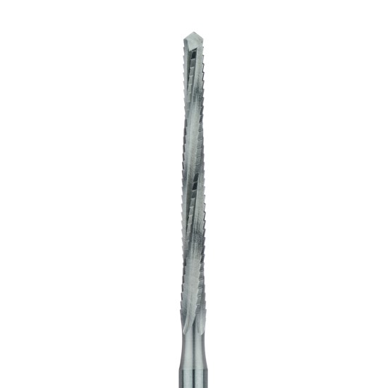 Steel Bur, Rust Free Stainless Steel Bur, 2.3mm, Cross Cut 22.0mm Length Lindemann Bur, HPL