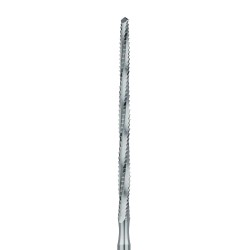 Steel Bur, Rust Free Stainless Steel Bur, 2.3mm, Cross Cut 35.0mm Length Lindemann Bur, HPXL