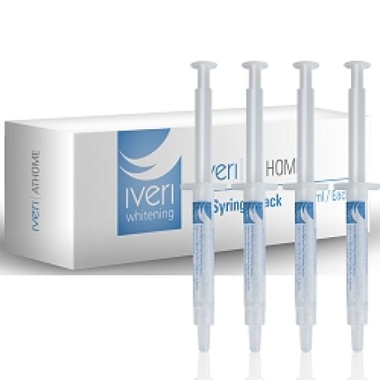 IVERI WHITENING TAKE-HOME REFILL 16% CARBAMIDE PEROXIDE - 4 SYRINGES (3.5 ML)