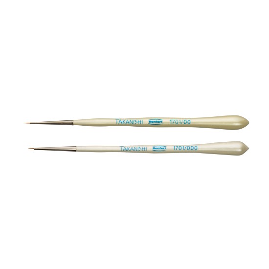 Takanishi staining brush set size 00 and 000