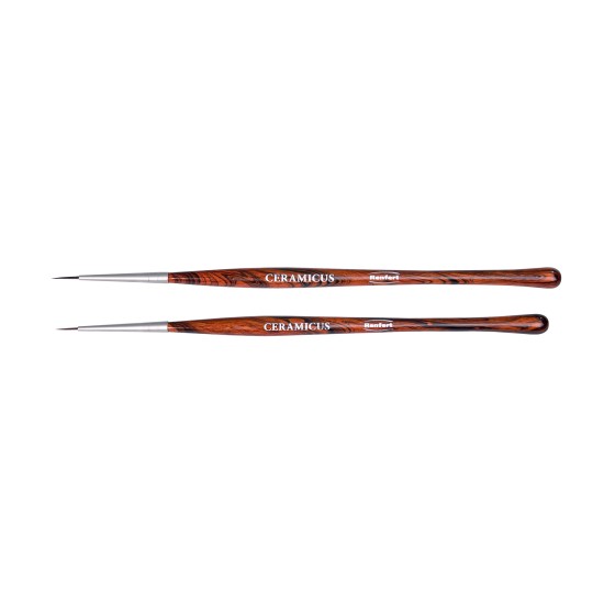 Ceramicus staining brush set size 00 and 000