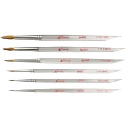 Kolinsky Natural bristle brush set