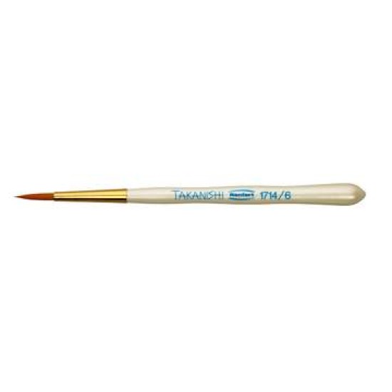 Takanishi Ceramist Brush Synthetic Bristle #6 2/Pk