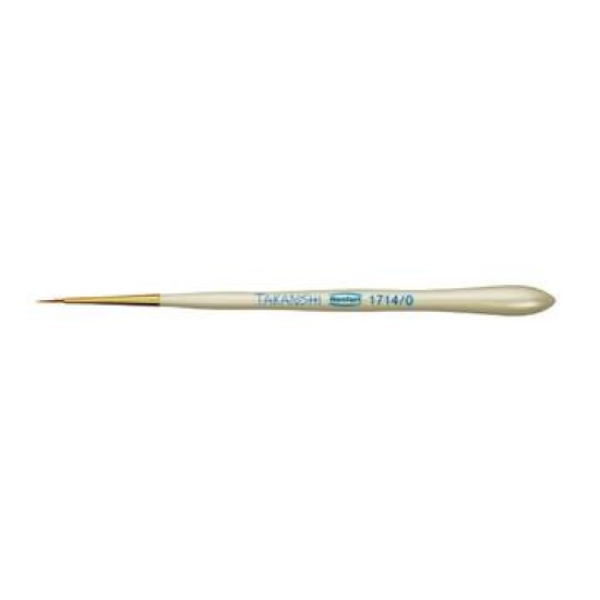 Takanishi Ceramist Brush Synthetic Bristle #1/0 2/Pk