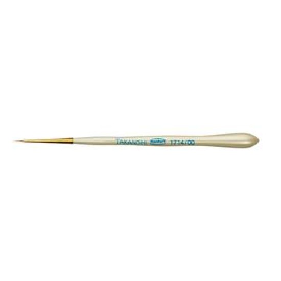 Takanishi Ceramist Brush Synthetic Bristle #2/0 2/Pk