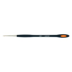 lay art style Natural bristle brush color 2/Pk