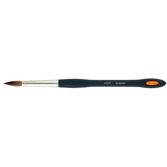 lay art style Natural bristle brush size 8 bold