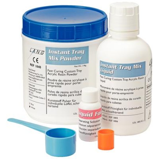 Instant Tray Mix Package Blue (600 g powder/236 mL liquid)