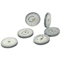 Mizzy Heatless Wheels White #2 1/8″ x 1″ (3.1 x 25.4 mm)