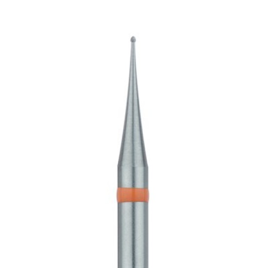 Steel Bur, Rust Free Stainless Steel Bur, US #1 / 4, 0.5mm Round HP