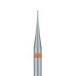 Steel Bur, Rust Free Stainless Steel Bur, US #1 / 4, 0.5mm Round HP