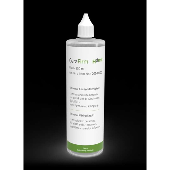 Cerafirm Fluid - Universal Ceramic Mixing Liquid, 250 ml