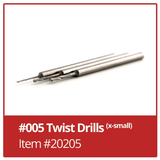 Twist Drills #005 6-Pack