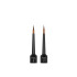 Pura Brush Ceramist Brush Kolinsky Tip #2 2/Pk