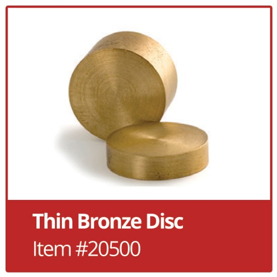 Valplast Bronze Disc - Thin