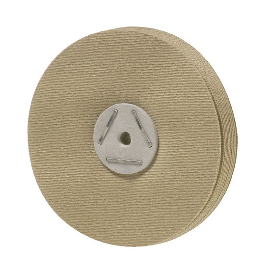 Linen buff siliconized 80 mm 4/Pk