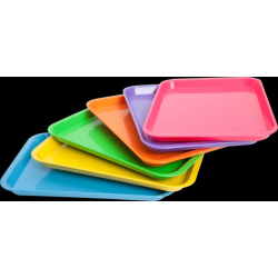 B-Lok Flat Trays (Neon Green)