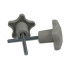 E-Z Access Shelf 4-1/2" Bolt Adapter Kit For Larger Posts (Beige)	